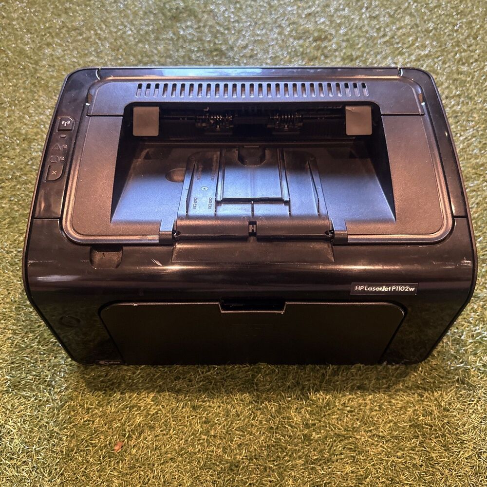 HP LaserJet Pro P1102w Monochrome Laser Printer WiFi Tested Works With USB Cord